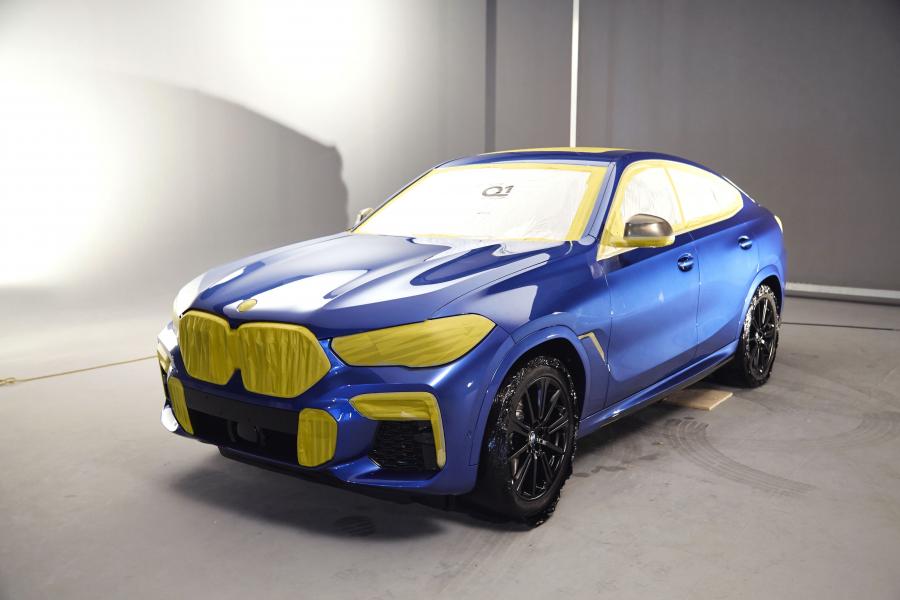 Детали создания BMW X6 Vantablack (G06) 2019 года  (фото 13 из 27)